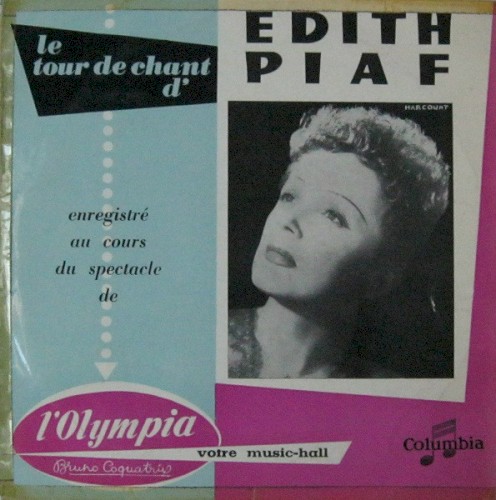 Le Tour de chant d'Édith Piaf