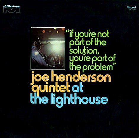 At the Lighthouse - "If You're Not Part of the Solution, You're Part of the Problem"