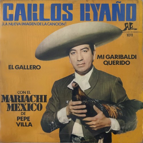 Carlos Ryaño con el Mariachi México de Pepe Villa