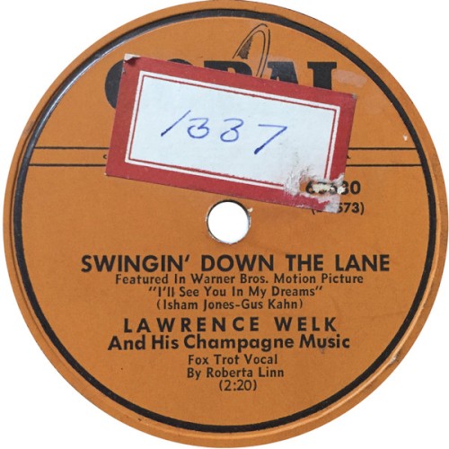 Swingin’ Down the Lane / You’re Somebody Else’s Sweetheart
