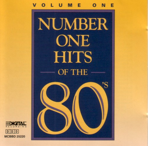 Number One HIts Of The 80's - Volume One