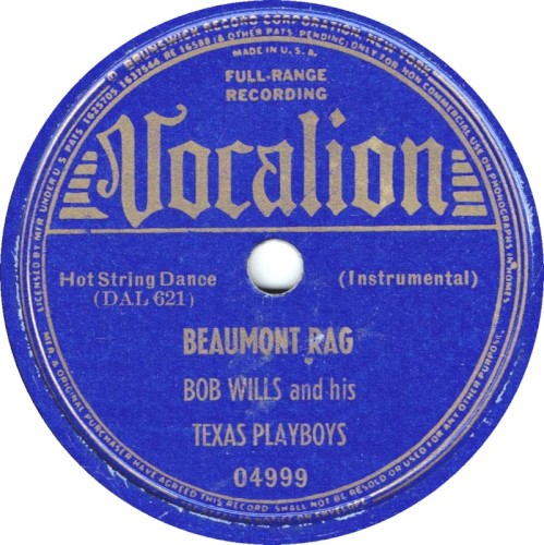 Beaumont Rag / The Waltz You Saved for Me