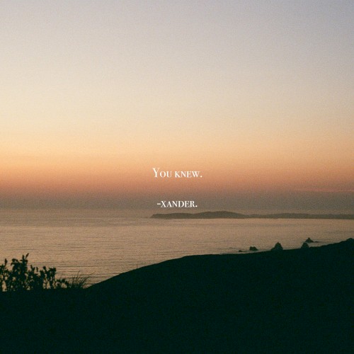 You Knew.