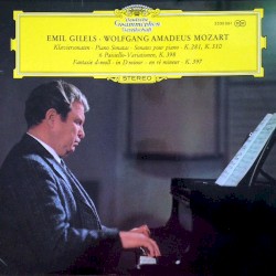 Piano Sonatas K.281, K.310 / 6 Paisiello-Variationen K. 398 / Fantasie in D minor K. 397