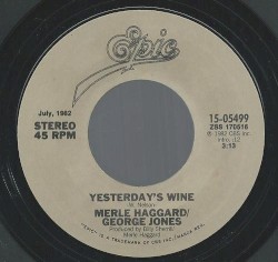 Yesterday’s Wine