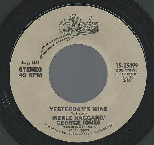 Yesterday’s Wine