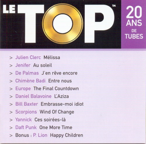 Le Top : 20 ans de tubes, Volume 2