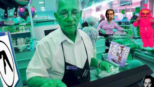 Underground Kitchen With Green Liquid Fairies Where Every Platypus Think That He's a Manager of Travel Agency.