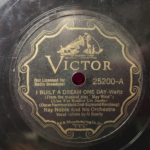 I Built a Dream One Day / Somebody Ought to Be Told