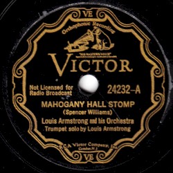Mahogany Hall Stomp / High Society