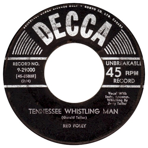 Tennessee Whistling Man / As Far As I'm Concerned