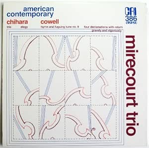 Trio / Elegy / Hymn and Fuguing Tune no. 9 / Four Declamations With Return / Gravely and Vigorously