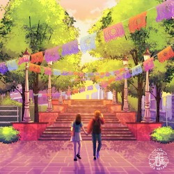 Walking in a Square