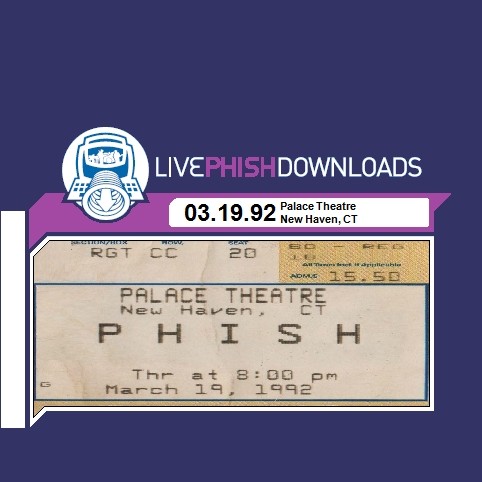1992-03-19: Palace Theatre, New Haven, CT, USA