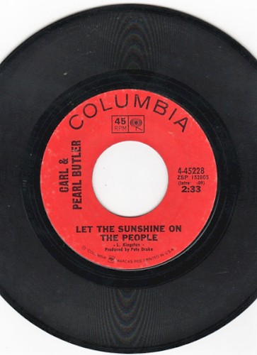 Let the Sunshine on the People