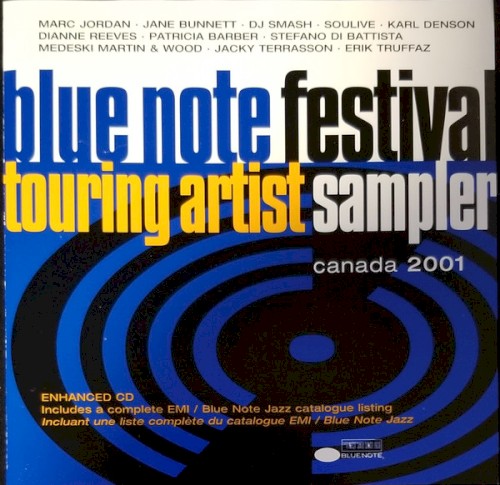 Blue Note Festival Touring Artist Sampler Canada 2001