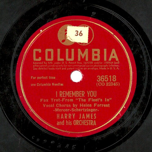 I Remember You / Last Night I Said a Prayer