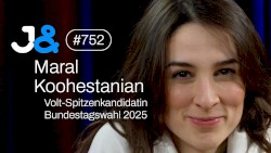 Jung & Naiv #752, „VOLT-Spitzenkandidatin Maral Koohestanian | Bundestagswahl 2025“