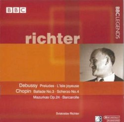 Debussy: Preludes / L'isle Joyeuse / Chopin: Ballade No. 3 / Scherzo No. 4 / Mazurkas, Op. 24 / Barcarolle