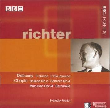 Debussy: Preludes / L'isle Joyeuse / Chopin: Ballade No. 3 / Scherzo No. 4 / Mazurkas, Op. 24 / Barcarolle