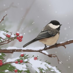 Black‐capped Chickadee