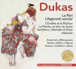La Péri / L'Apprenti sorcier / L'Ondine et le Pêcheur / La Plainte, au loin, du faune / Variations, interlude et finale / Villanelle