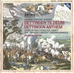 Dettingen Te Deum / Dettingen Anthem