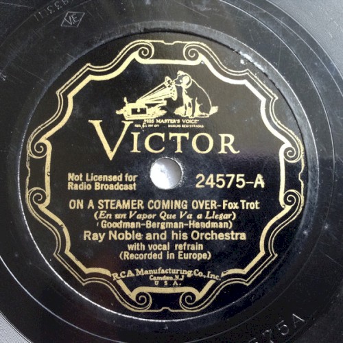 On a Steamer Coming Over / You Ought to See Sally on Sunday