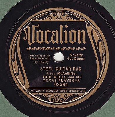Steel Guitar Rag / Swing Blues No. 1