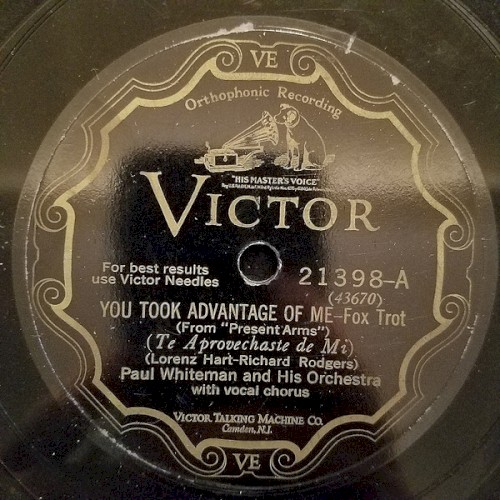 You Took Advantage of Me / Do I Hear You Saying (I Love You)