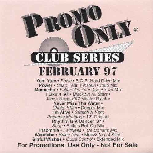 Promo Only: Mainstream Club, February 1997