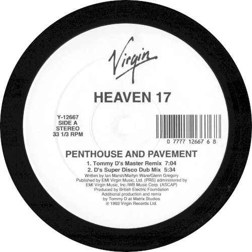 Penthouse and Pavement (The Tommy D Remixes)