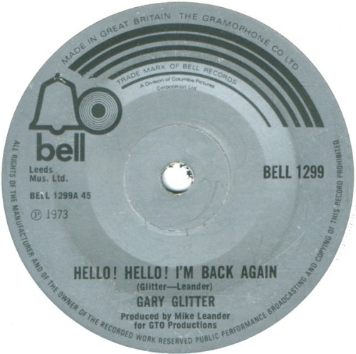 Hello! Hello! I’m Back Again