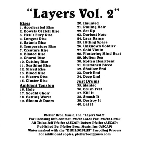 Layers, Volume 2