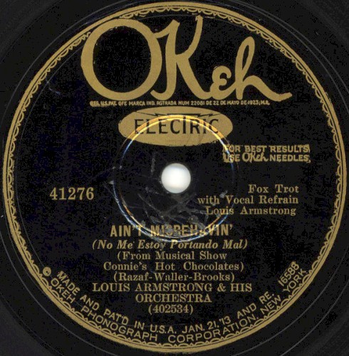 Ain't Misbehavin' / (What Did I Do to Be) Black and Blue