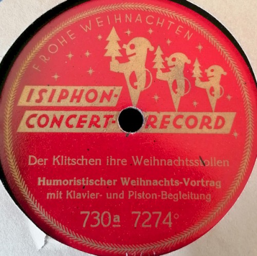 Der Klitschen ihre Weihnachtsstollen / Ferdinand vom Christbaumstand