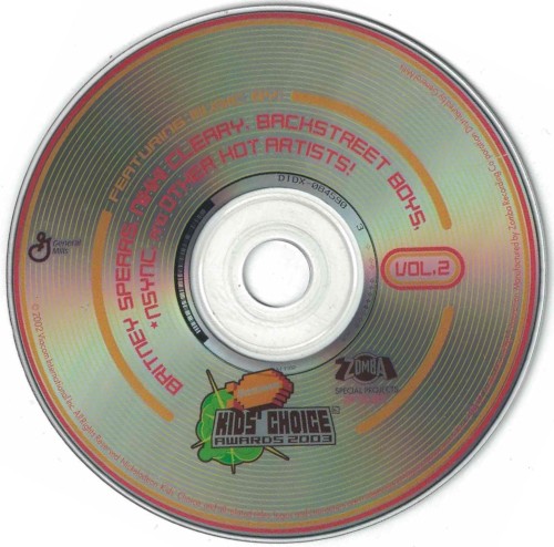 Nickelodeon Kids' Choice Awards 2003, Volume 2
