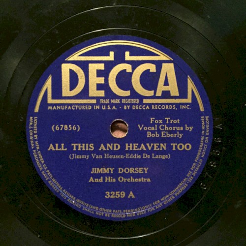 All This and Heaven Too / If I Forget You