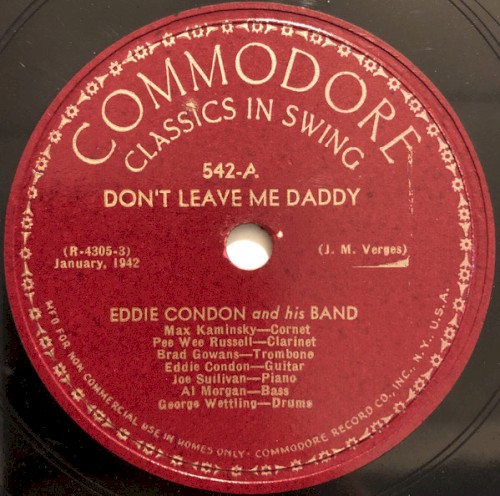 Don't Leave Me Daddy / Fidgety Feet