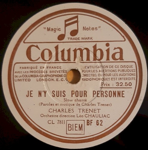Je n'y suis pour personne