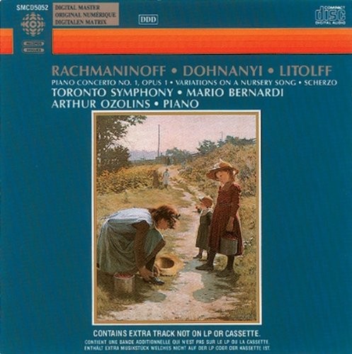 Piano Concerto no. 1 / Variations on a Nursery Theme / Scherzo