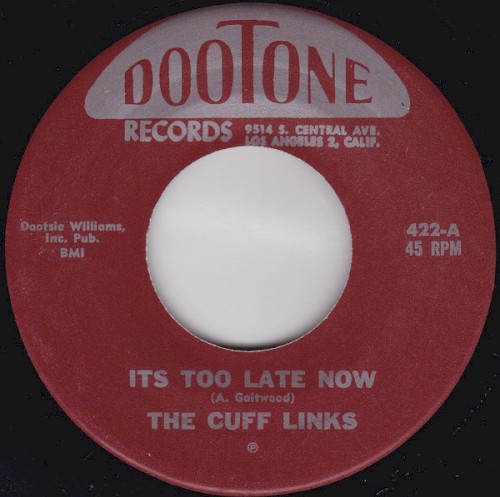 It's Too Late Now / The Saxaphone Rag