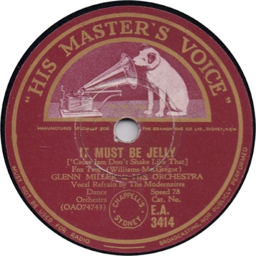 It Must Be Jelly ('Cause Jam Don't Shake Like That) / Caribbean Clipper