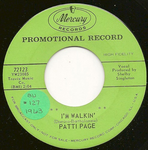 I’m Walkin’ / Invitation to the Blues