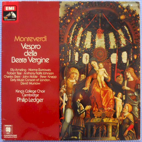 Vespers (1610) (Vespro della Beata Vergine)