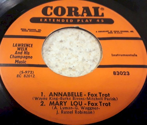 Annabelle / Mary Lou / Louise / Sweet Eloise