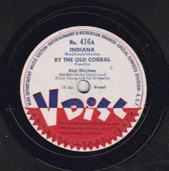 Indiana / By the Old Corral / Don’t Blame Me / Corns for My Country