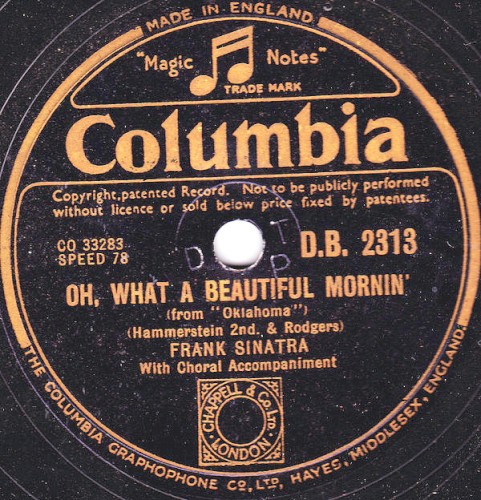 Oh, What a Beautiful Mornin' / The Girl That I Marry