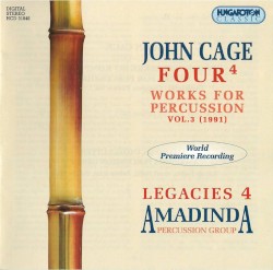 Works for Percussion, Vol. 3: Four⁴