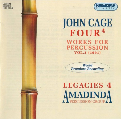Works for Percussion, Vol. 3: Four⁴